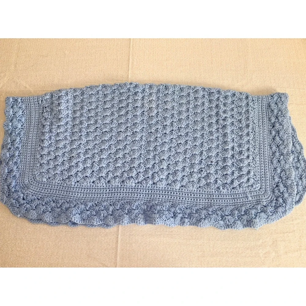 Handmade Crochet Baby Blanket 30 x‎ 30